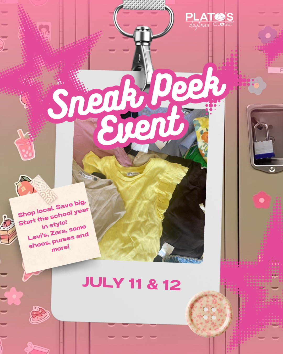 Sneak Peek Drop 7/11 - 7/12
